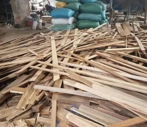 Thu gom rác thải gỗ công nghiệp 