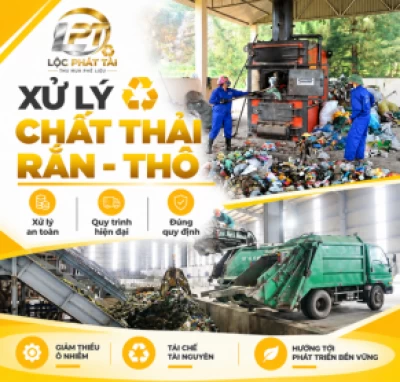 Xử Lý Chất Thải Rắn – Thô