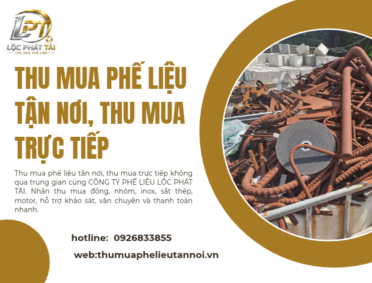 Thu mua phế liệu tận nơi, thu mua trực tiếp